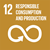 Symbol for SDG 12 - Responsible Consumption and Production