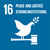 Symbol for SDG 16 - Peace and Justice Strong Institutions