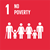 Symbol for SDG 1 - No Poverty