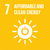 Symbol for SDG 7 - Affordable and Clean Energy