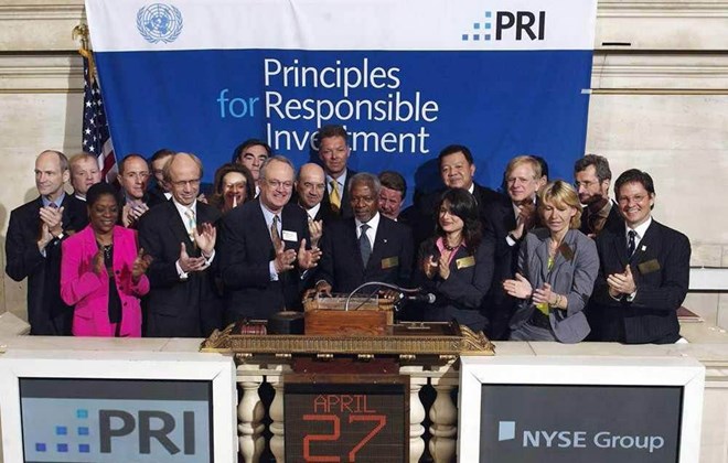 Launch of the PRI at New York Stock Exchange April 2006